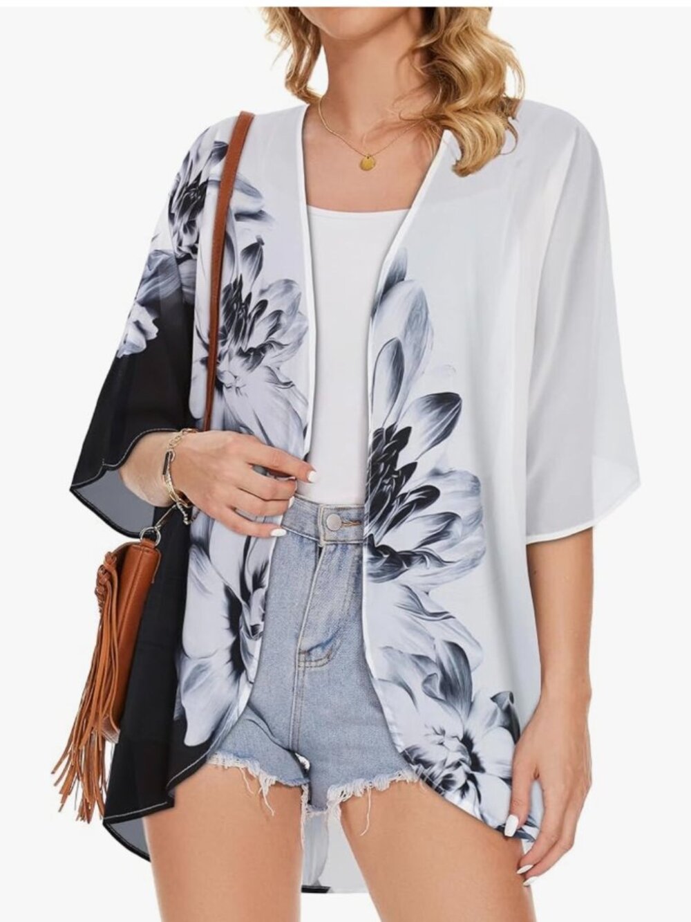 Women’s Floral Kimono Cardigan Size XXL
